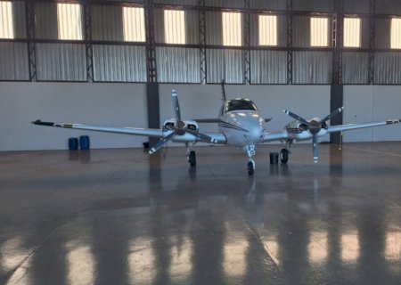 Senad apreende avião usado por narcotraficantes brasileiros na fronteira