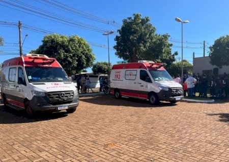 Alan assina ordem de serviço para implantação da nova base do Samu em Dourados