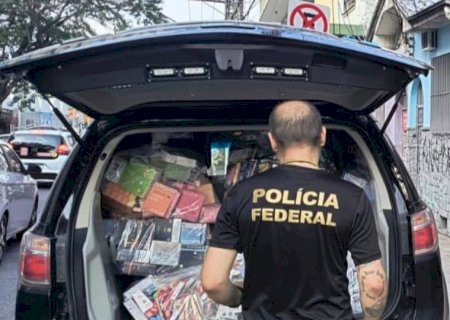 A partir de MS, PF combate contrabando de cigarros eletrônicos em SP