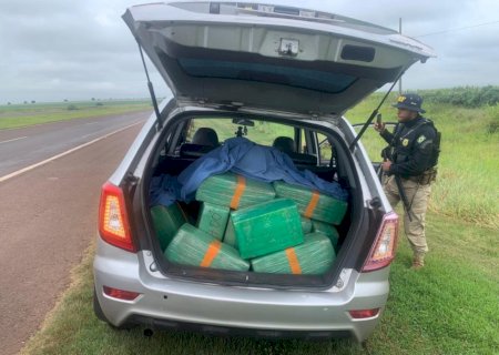 Homem e ex-policial são presos pela PRF com carga de maconha