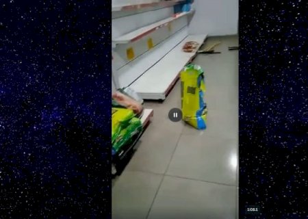 Ladrão é preso após furtar mercado no Residencial Bonanza