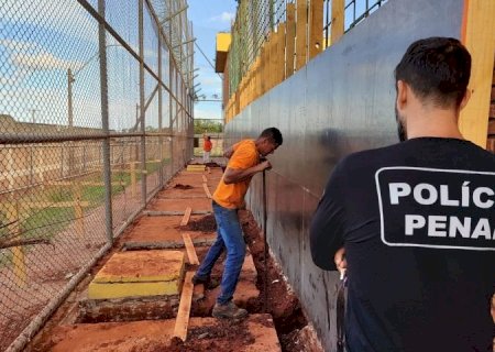 Agepen reforça combate a arremesso de ilícitos sobre muro de presídios