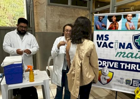 Campanha ‘Governo MS Vacina Mais’ imuniza 1,5 mil servidores estaduais