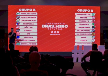 Brasileirão de Futsal com CREC/Juventude terá transmissão em vários canais