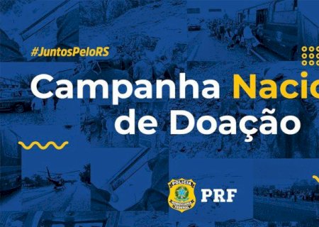 PRF inicia campanha de arrecadação de doações para desabrigados