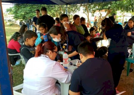 Projeto UCP em Ação beneficia moradores de Villa Guillermina em Pedro Juan Caballero