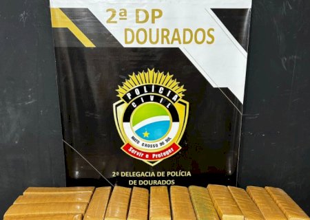 SIG fecha depósito e prende rapaz com 95 quilos de droga em Dourados