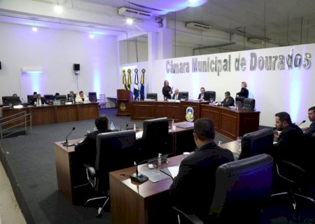 Vereadores de Dourados votam oito projeto e iniciam recesso de 13 dias
