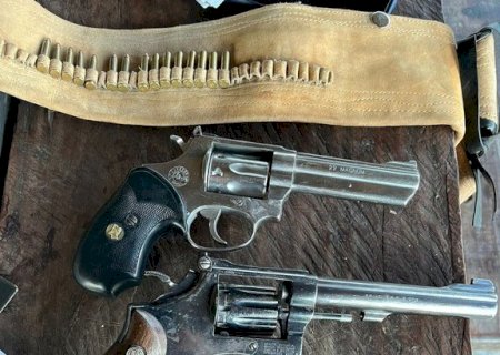 PF faz operação em combate ao tráfico de drogas e armas em cidades de MS