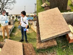 Polícia Civil exuma corpo de feto para solucionar crime de estupro
