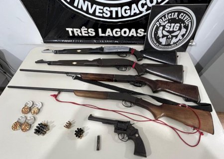 Operação 'Poison' apreende defensivos agrícolas e armas em MS e São Paulo