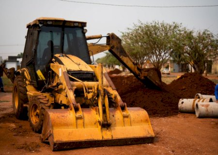 Começam obras de asfalto e drenagem no Residencial Bonanza