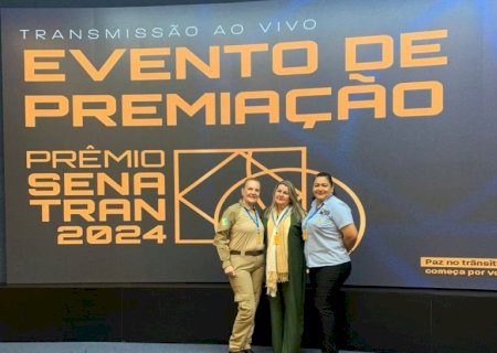 Escola municipal é vencedora na Categoria X do Prêmio Senatran 2024