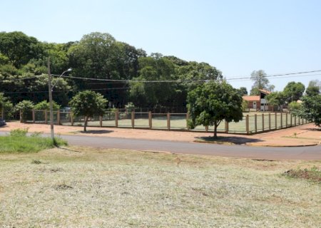 Prefeitura faz limpeza da área interna e externa da Feira Municipal