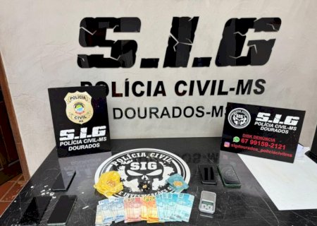 Polícia fecha 'boca de fumo' e prende trio em flagrante em Dourados