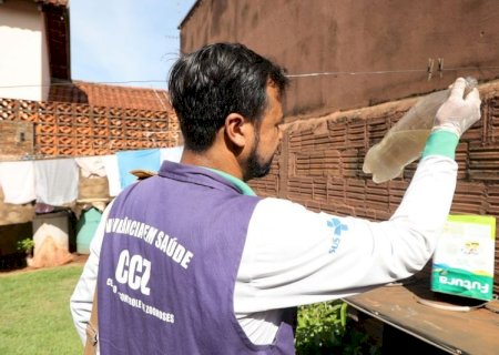 Mesmo com baixa incidência de casos combate a dengue continua em Dourados