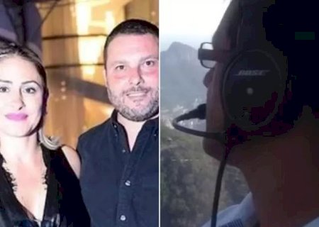 Helicóptero com piloto douradense cai em Caieiras; casal morre