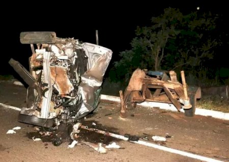 Acidente entre 2 veículos mata homem de 51 anos na região Norte de MS