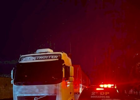 Polícia Civil apreende caminhão em investigação de estelionato em Dourados