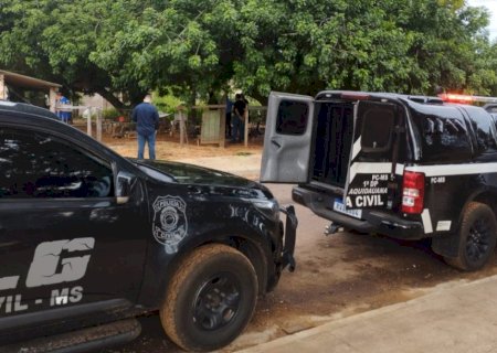 Polícia faz reconstituição de assassinato em cidade de MS