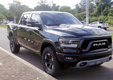 Dodge Ram doada pela Receita Federal ao Detran vai servir para ações educativas