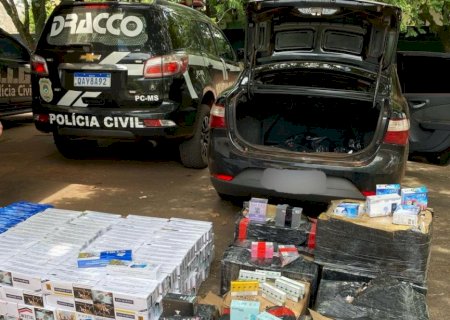 Mulher é presa com 9 mil cigarros eletrônicos contrabandeados