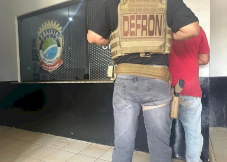 Acusado de tráfico, homem é preso por determinação judicial