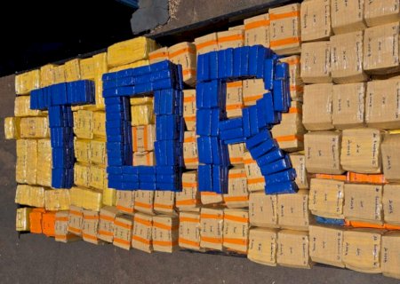 Trio foge e abandona quase 6 toneladas de droga na MS-156