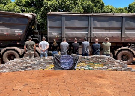 Carreteiro é preso com quase 400 quilos de cocaína em Campo Grande
