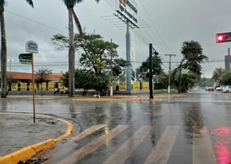 Chuva ameniza sensação térmica em semana com onda de calor em MS