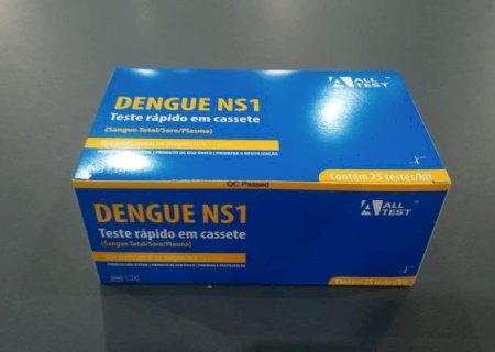 Secretaria de Saúde distribui testes rápidos de dengue aos 79 municípios de MS