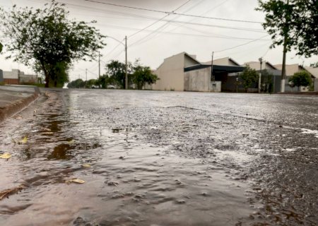 Meteorologia prevê chuva ao longo desta terça-feira em Dourados; máxima de 30ºC