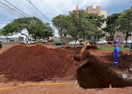 Segunda etapa de obra que acabará com alagamentos no Parque Alvorada é iniciada
