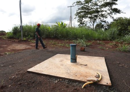 Poços e reservatórios garantem água nas aldeias de Dourados