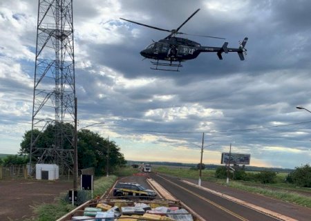 Carga de maconha apreendida com motorista catarinense pesou 8 toneladas