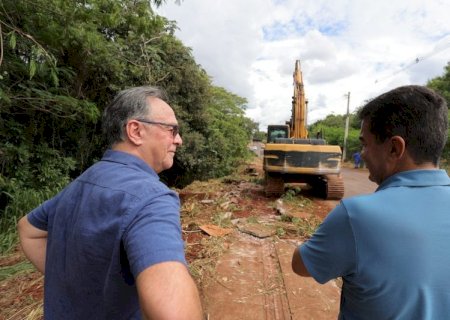 Prefeitura faz primeira obra preventiva na Chácara Flora