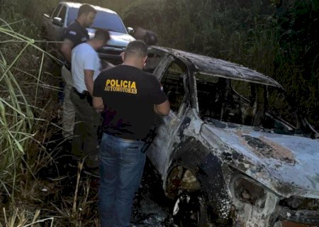 Caminhonete de engenheiro agrônomo desaparecido é encontrada queimada