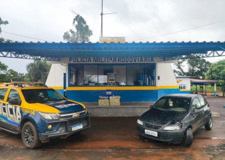 Rapaz é preso transportando maconha em carro com placas de Dourados