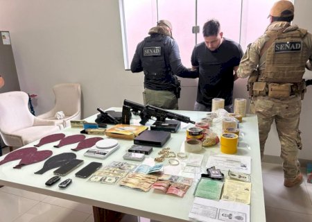 Brasileiro ligado ao narcotráfico é capturado pela Senad na fronteira de MS