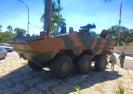 Exército vai mostrar equipamentos no parque de exposições