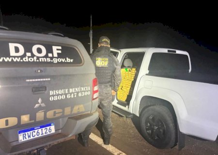 Adolescente é apreendido com 800 quilos de droga a serviço de facção