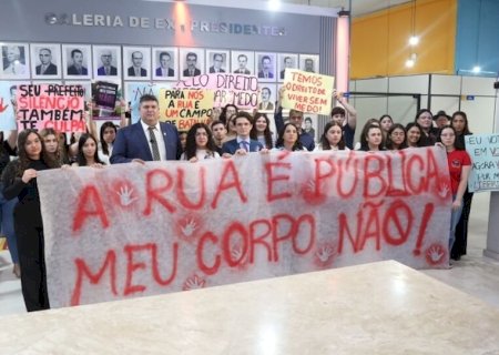 Estudantes vão à Câmara pedir proteção contra assédios