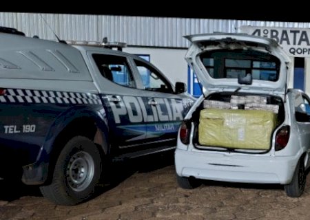 Polícia Militar apreende veículos com mercadorias contrabandeadas