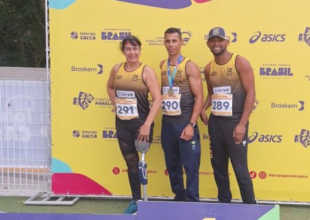 Atletas de Dourados conquistam medalhas no Circuito Paralímpico em São Paulo