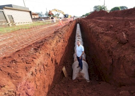 Parque dos Jequitibás recebe obras de asfalto e drenagem