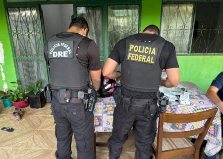 PF cumpre mandado em Dourados em operação que investiga roubo de aeronaves