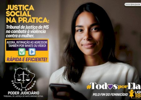 Intimação por WhatsApp intensifica ações de combate ao feminicídio