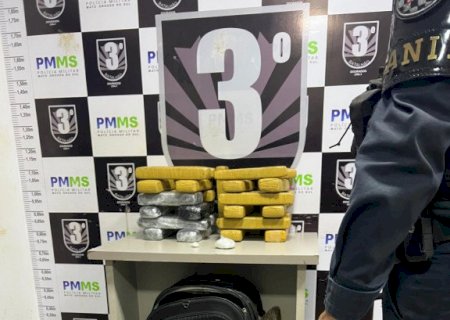 Passageiro é preso com 29 quilos de drogas na rodoviária de Dourados