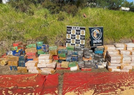 Ação conjunta da Defron e da polícia paulista prende homens com 7,2t de maconha