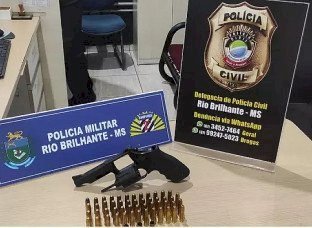 Jovem de 25 anos é socorrido após levar tiro de revólver no rosto em MS